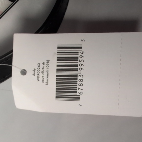 Kate Spade Cove Street Celebration Dody Crossbody in Black Multi Stripe - Picture 3 of 16